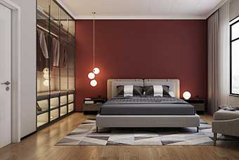 临湘现代风格-卧室