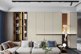 临湘北欧风格-客厅