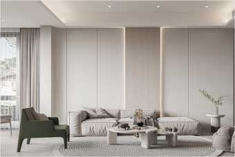 临湘客厅空间案例